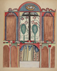 Retable principal dans l