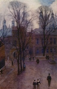 Eton : École supérieure et Long Walk depuis Common Lane House - E. D. Brinton