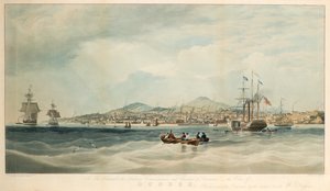Vue de Dundee depuis la rivière - E. Duncan