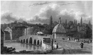 Bradford on Avon, Wiltshire, 19ème siècle - E Francis