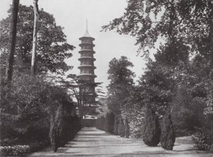 Jardins de Kew, c.1900 - E. J. Wallis