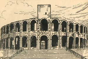 Les Arenes, c1920s - E Laget