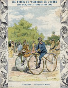 Pierre Michaux et les vélocipèdes Michaudine - D