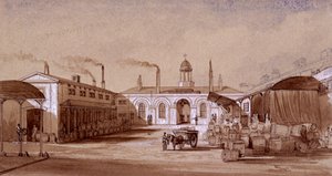 Albany Street, St Pancras, Londres, vers 1830 - E Noyce