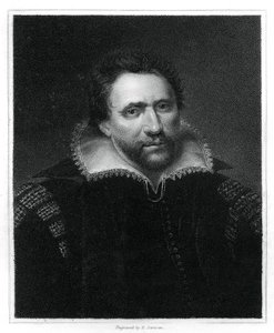 Benjamin Jonson, dramaturge, poète et acteur de la Renaissance anglaise, 1834 - E. Scriven