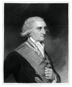 George Brydges Rodney, 1er baron Rodney, officier de marine britannique - E. Scriven