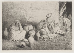 Marché à Tanger [Mercato di Tangeri] - E. Tommasi