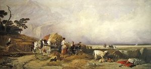 Moisson dans les Highlands - E. and Callcott A. W. Landseer
