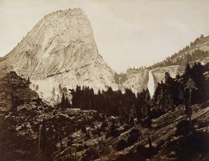 Cap de la Liberté, Vallée de Yosemite, 1872 - Eadweard Muybridge