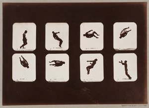 Planche 106. Athlètes, Saut Périlleux Torsadé - Eadweard Muybridge