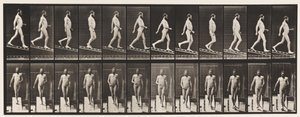 Planche 113. Descendre une pente, 1 sur 4 - Eadweard Muybridge
