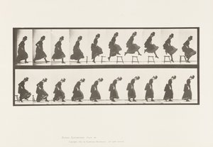 Planche 156. Sauter; Course de saut en hauteur - Eadweard Muybridge