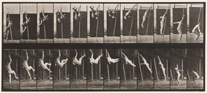 Planche 165. Saut; Saut à la perche - Eadweard Muybridge