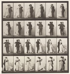 Planche 197. Danse Valse, Deux Modèles - Eadweard Muybridge