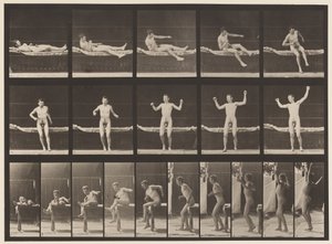 Se Lever du Canapé et Étendre les Bras, 1885 - Eadweard Muybridge