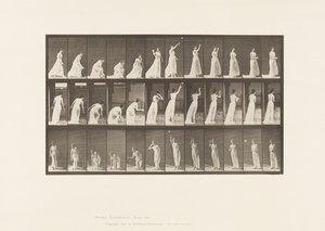 Ramasser une Balle et la Lancer, 1885 - Eadweard Muybridge