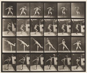 Planche 315. Soulever une pierre de 20 lb - Eadweard Muybridge