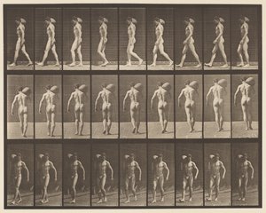 Planche 31. Marcher, portant une pierre de 75 lb sur l