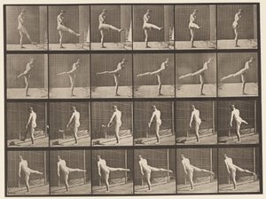 Planche 370. Première action de ballet - Eadweard Muybridge