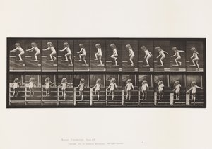 Planche 473. Enfant, montant les escaliers - Eadweard Muybridge