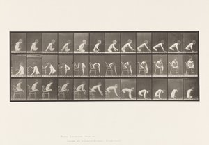 Planche 538. Amputation Double des Cuisses; Garçon; A, Avancer - Eadweard Muybridge