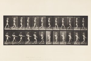 A, Jambes arquées; Garçon; B, Caries vertébrales; Fille marchant - Eadweard Muybridge