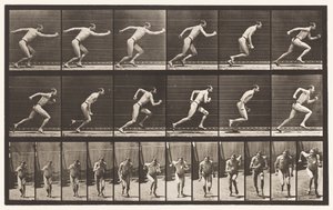 Planche 59. Départ pour une course (chaussures) - Eadweard Muybridge