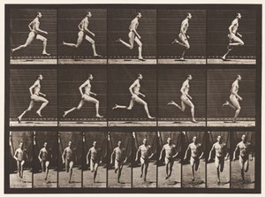 Course à demi-mile (chaussures) - Eadweard Muybridge