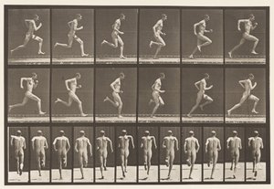 Planche 62. Courir à pleine vitesse - Eadweard Muybridge