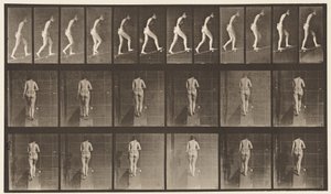 Planche 79. Monter une pente - Eadweard Muybridge