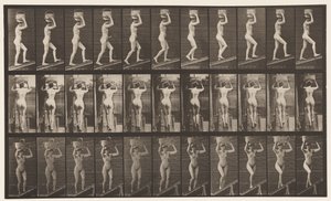 Plaque 80. Monter une pente - Eadweard Muybridge
