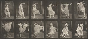 Planche numéro 188. Danse (fantaisie) - Eadweard Muybridge