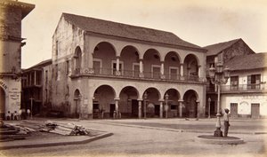 Le Cabildo, Panama - Eadweard Muybridge