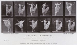 La figure humaine en mouvement : Danseuse, une pirouette
