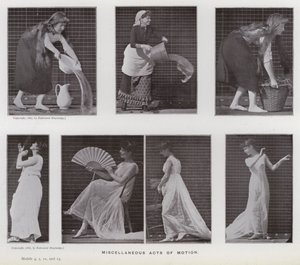 La Figure Humaine en Mouvement : Actes de mouvement divers - Eadweard Muybridge