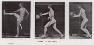 La figure humaine en mouvement : Phases de football - Eadweard Muybridge