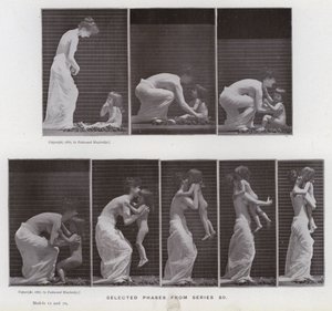 La figure humaine en mouvement : Phases sélectionnées de la série 80 - Eadweard Muybridge