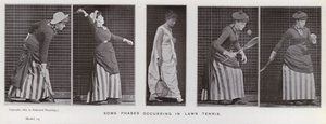 La Figure Humaine en Mouvement : Quelques phases au tennis sur gazon - Eadweard Muybridge