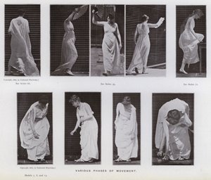 La figure humaine en mouvement : Diverses phases de mouvement - Eadweard Muybridge