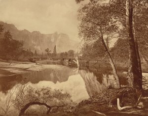 Vallée du Yosemite depuis le camp Mosquito, n° 22, 1872 (photo) - Eadweard Muybridge
