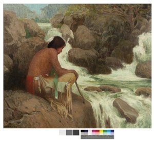 Chutes de Hondo, 1907 - Eanger Irving Couse