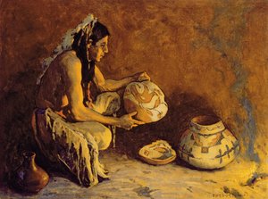 Le pot à oiseaux, 1933