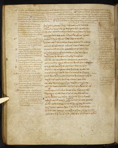 Burney 86, c.86v du Townley Homer - Eastern Mediterranean School
