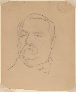 Grover Cleveland [recto] - Eastman Johnson