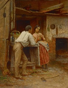 Cour amoureuse du Sud, 1859 - Eastman Johnson
