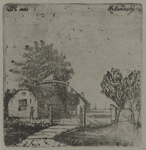 Vue de Hekendorp - Eberhard Cornelis Rahms