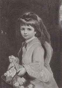 La fille aux fleurs de maman