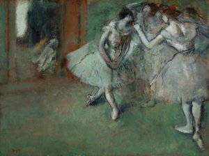 Un groupe de danseuses - Edgar Degas