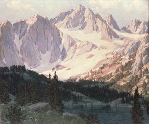 Lac dans la Haute Sierra - Edgar Alwin Payne