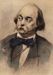 Portrait de Gustave Flaubert - Edgar Chahine